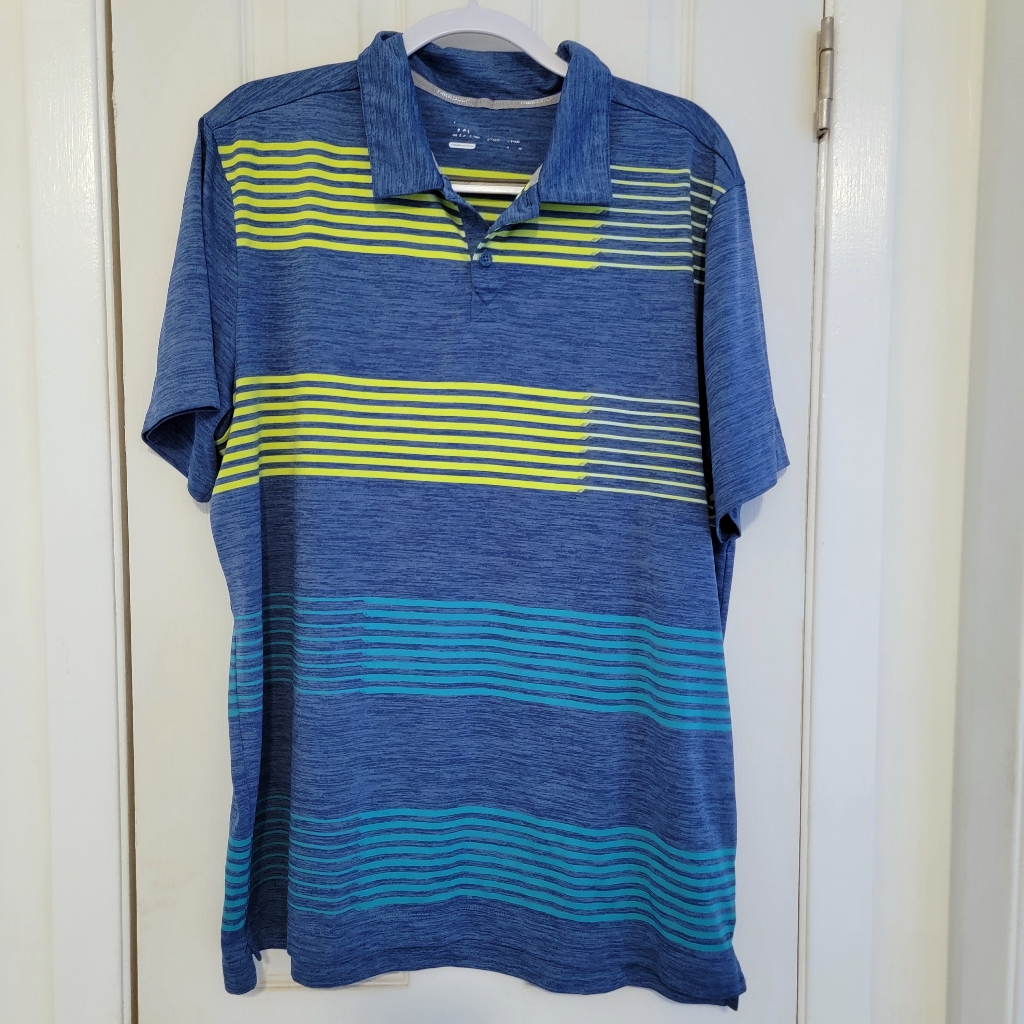 Nike Polo Golf Shirt Drifit Short Sleeve Xl